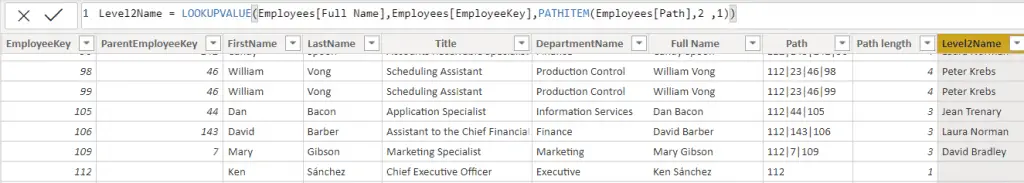 Lookupvalue function in dax