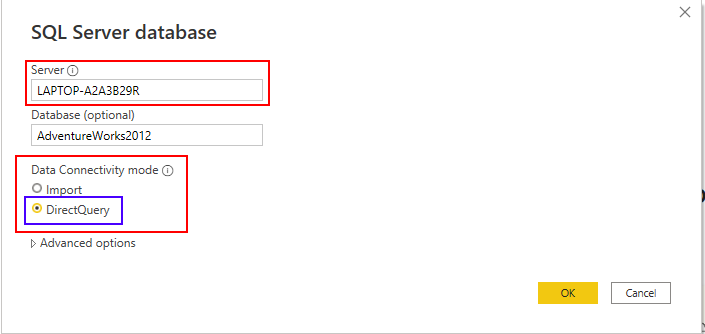 Microsoft Power BI Direct Query vs. Import