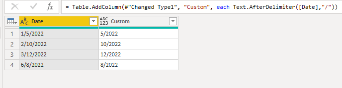 Text.AfterDelimiter power query function